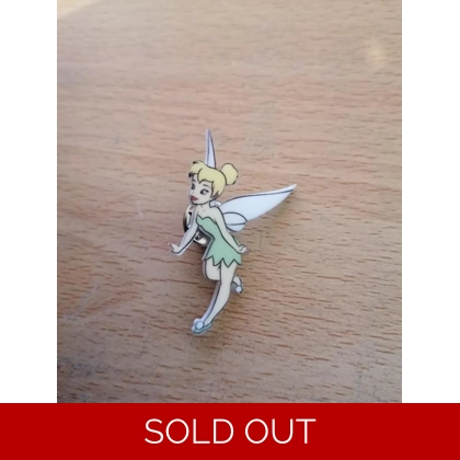 Disney Tinker Bell One Foot ( Left ) Single Pin Badge